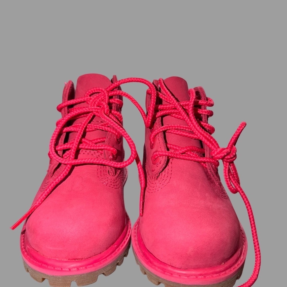 Timberland Classic Waterproof Toddler Boot | Size 5 | Bright Pink | NWT - Picture 2 of 3